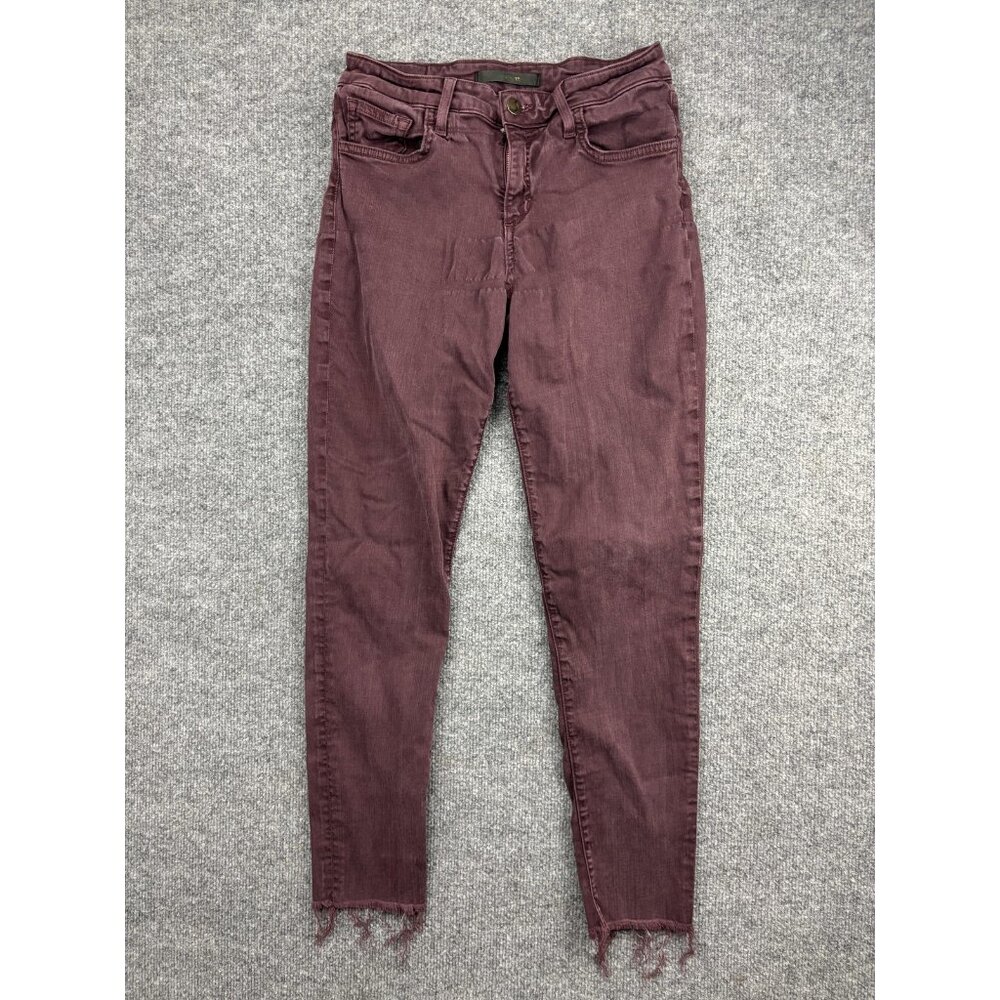 Joe's Jeans Jeans Womens 27 Icon Mid Rise‎ Skinny Ankle Frayed Hem Stretch Denim